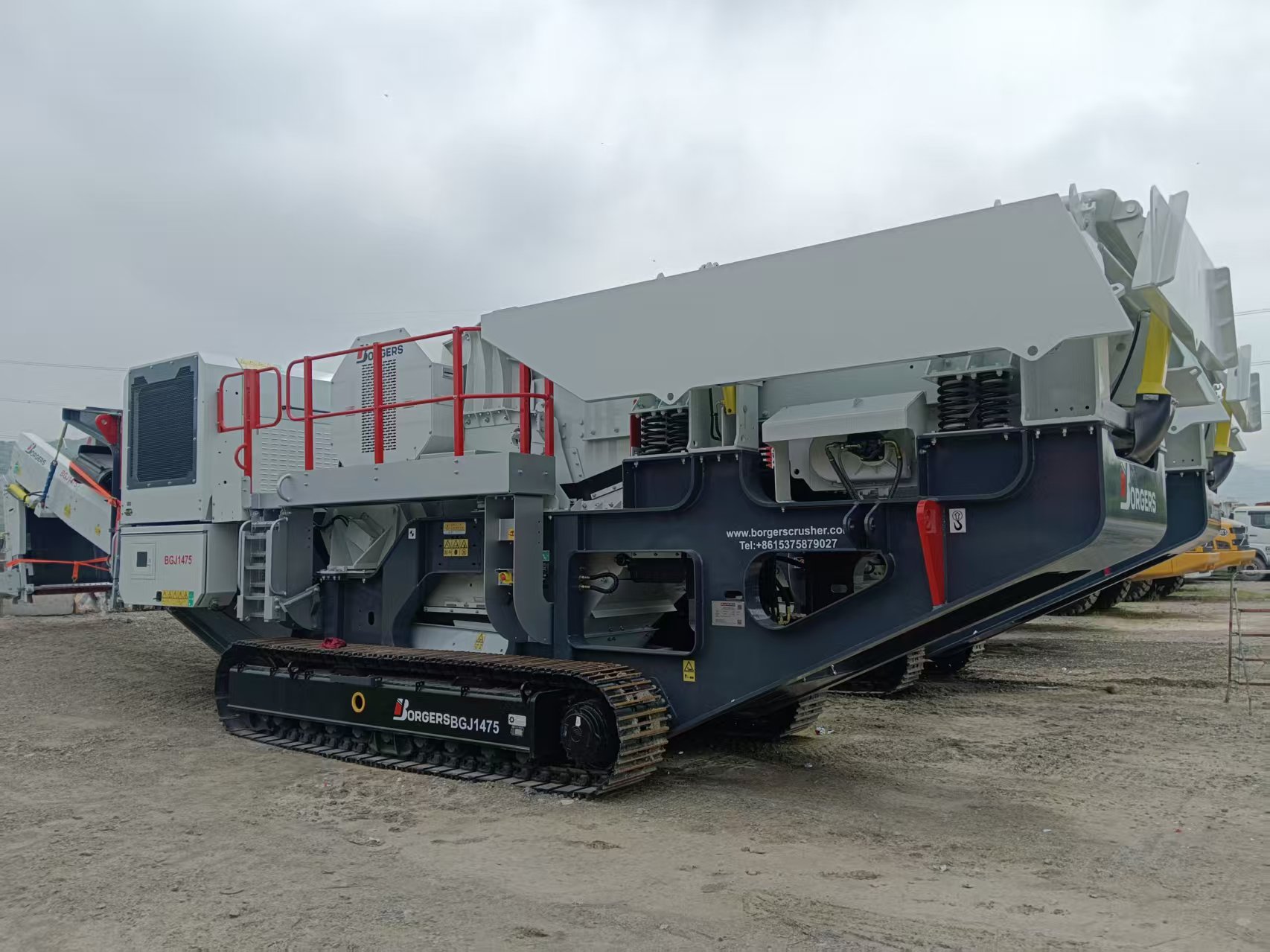 Shipment of High-Performance BGJ1475 Tracked Mobile Jaw Crusher