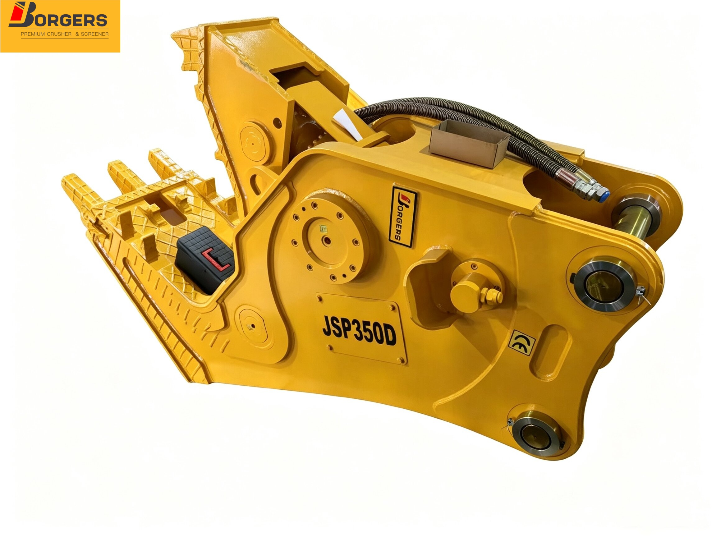 Hydraulic Pulverizer | Excavator Crushing Pliers for Construction Demolition